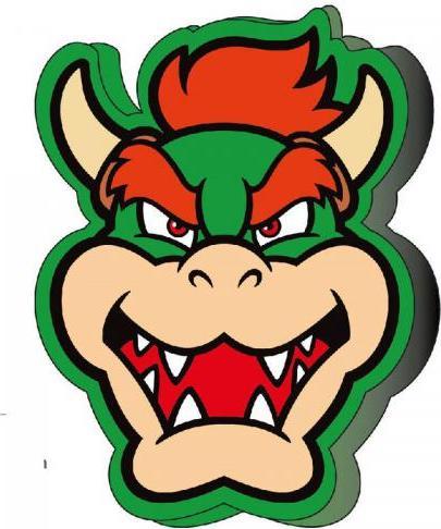 Produktbild GED Cuscino Super Mario Bros Bowser 3D 40cm (DSi XL)