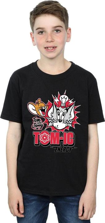 Immagine prodotto Tom & Jerry Tomic Energy Maglietta Ragazzi (116)