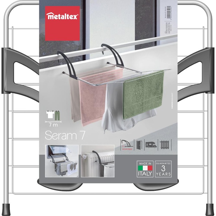 Produktbild Metaltex Balkon-Wäschetrockner Seram (7 m)