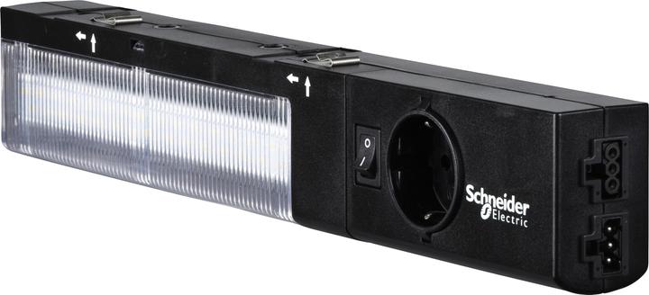 Schneider Electric LED light with Schuko w. socket outlet