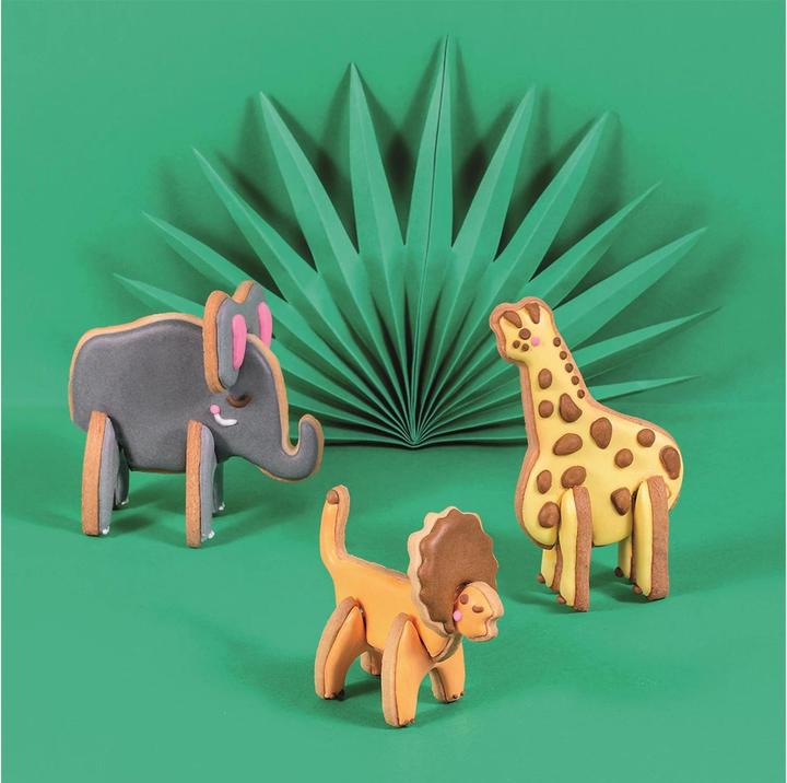 Produktbild Chefclub Keksausstecher Safari 3D 8tlg.