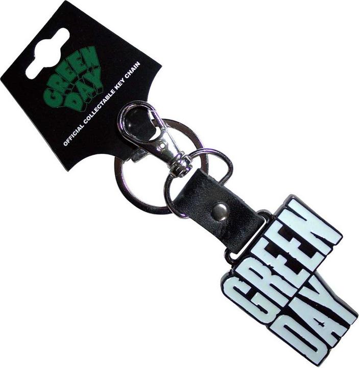 Actual product image Green Day Stacked Logo Schlüsselanhänger