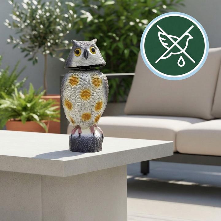 Actual product image Relaxdays Bird repeller owl