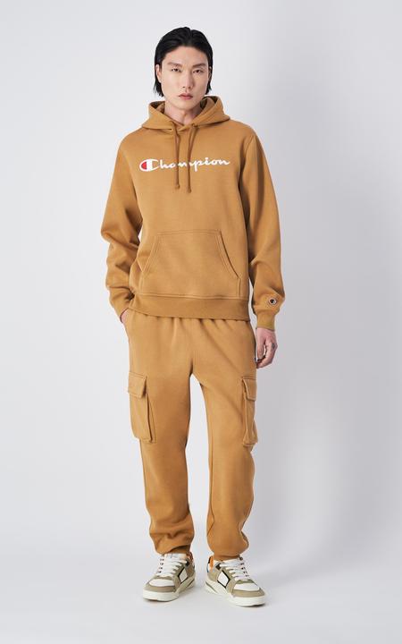 Actual product image Champion Spodnie męskie Rib Cuff Cargo Pants musztardowe 220298 MS034 M (M)
