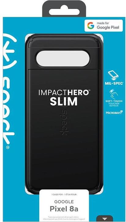 Image du produit speck ImpactHero Slim - Étui pour Google Pixel 8A (Noir) (Google Pixel 8a)