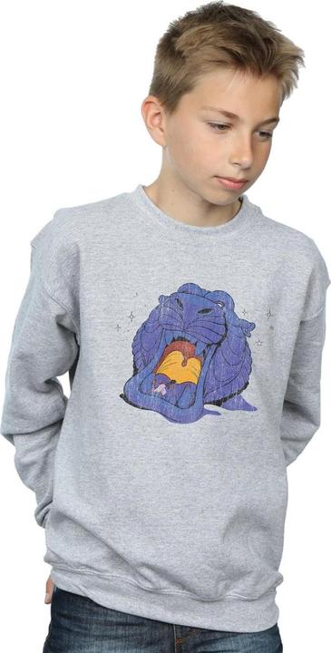 Actual product image Disney Boys Aladdin Cave Of Wonders Distressed Sweatshirt (128)