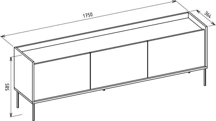 Produktbild Selsey Tovi (175 x 36.40 x 58.50 cm)