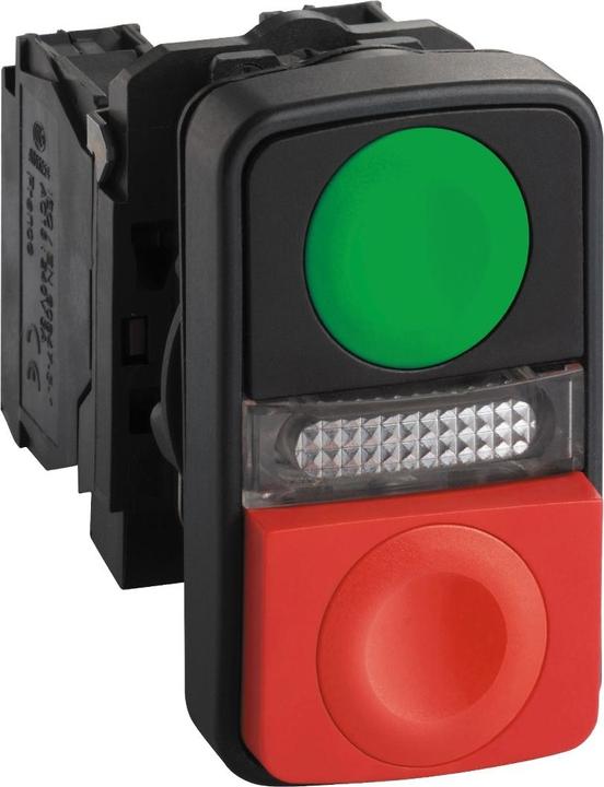 Actual product image Schneider Electric Illuminated double pushbutton XB5AW73731G5