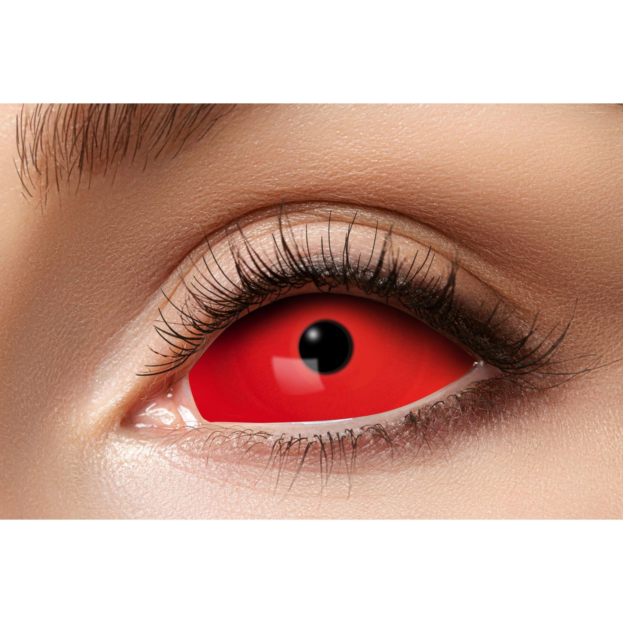 Thumbnail - Metamorph, Farbige Linsen, Rotes Auge Sclera Kontaktlinsen