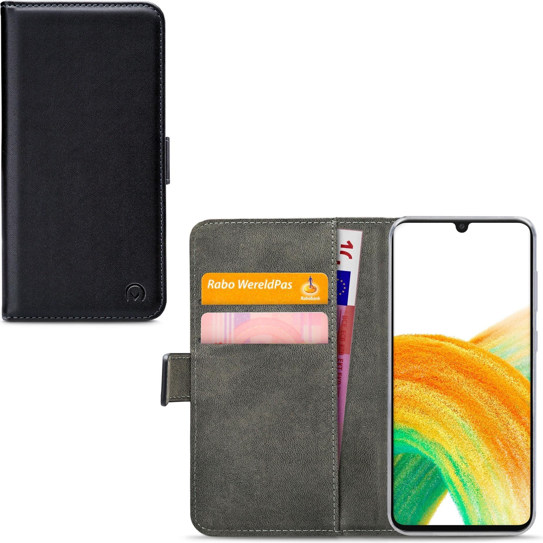 Thumbnail - Mobilize Klassische Gelly-Geldbörse (Samsung Galaxy A33 5G), Smartphone Hülle, Schwarz