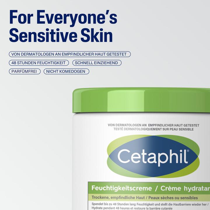 Actual product image Cetaphil Feuchtigkeitscreme (Body cream)
