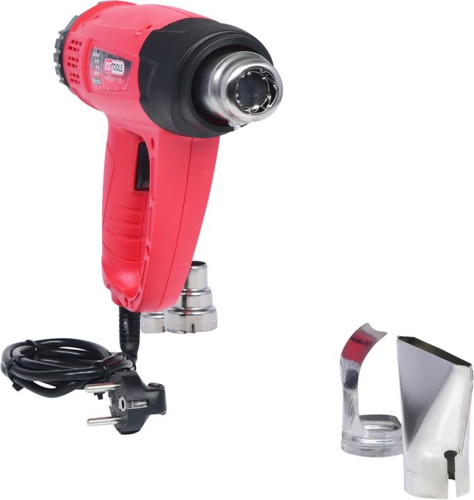 Actual product image KS Tools Hot air gun set, digital, 5 pcs.