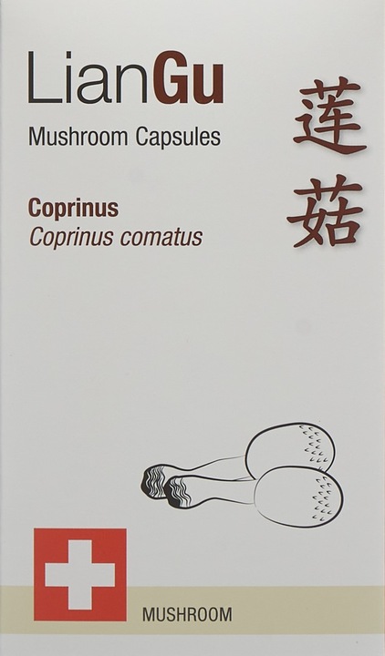 Nährwerte und Zutaten Lian Coprinus Mushrooms Kaps (180 Stück, Kapseln, 151 g)