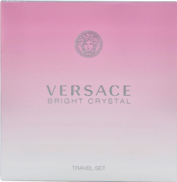 Actual product image Versace Bright Crystal set toilet water spray 50ml + body lotion 100ml (Eau de toilette, 100 ml)