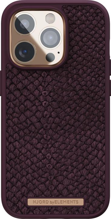 Produktbild Njord Salm.Leather Magsafe Case (Apple iPhone 14 Pro)