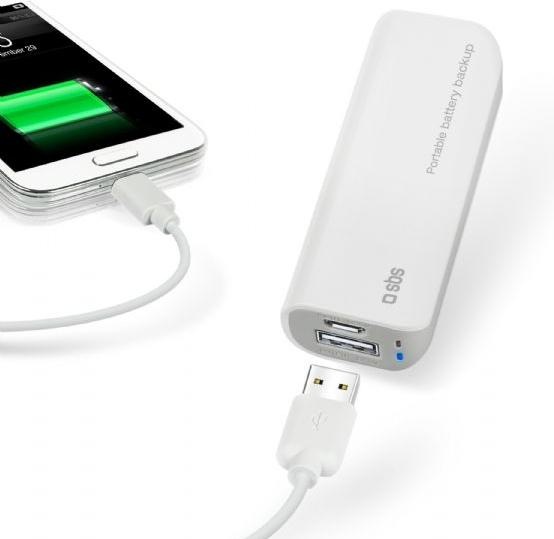 Actual product image SBS Portable battery backup for smartphone and mobile (2200 mAh, 8.14 Wh)