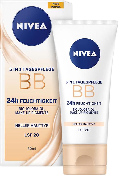 Productafbeelding NIVEA 24h 5 In 1 Dagcrème BB (Licht huidtype)