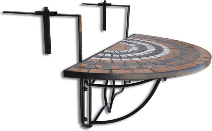 Produktbild vidaXL Balkontisch (76 x 38 x 64 cm)