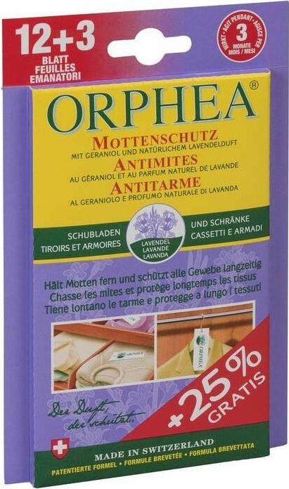 Actual product image Orphea Moth protection