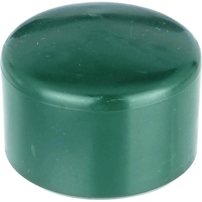 Garden Center, Accessori per piante, Round Plastic Cap 48mm 3pcs Green