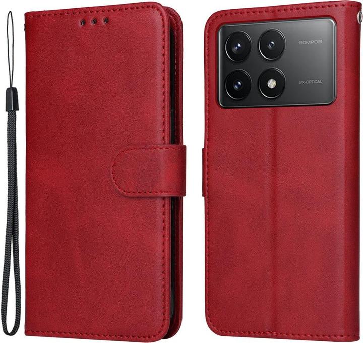 Image du produit Cover-Discount Xiaomi Poco X6 Pro - Étui Premium pour téléphone portable rouge (Xiaomi Poco X6 Pro)