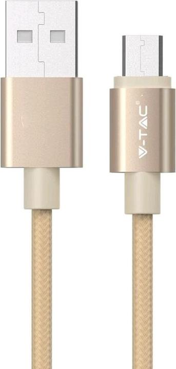 V-TAC Cable USB M - microUSB 1M 2.4A (1 m)