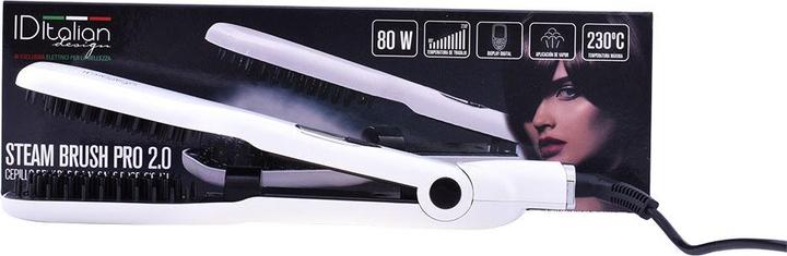 Actual product image Italian Design steam brush steam brush 2017 (Steam straightener)