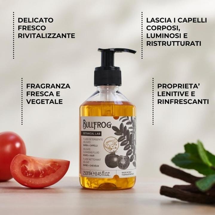 Image du produit Bullfrog Fluide nettoyant délicat (250 ml, Shampoing liquide)