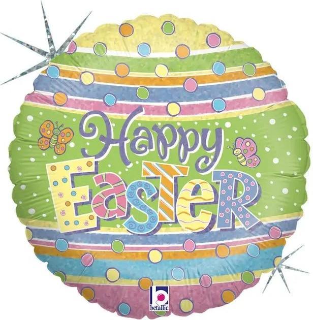 Actual product image Grabo Balloons Happy Easter balloon