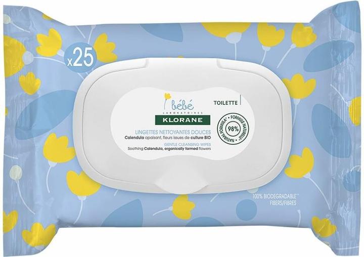Actual product image Klorane Bébé Calendula (1 x 25 pcs.)