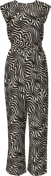 Produktbild Comma Overall Gemusterter Overall mit Bindegürtel und Faltendetails (36)
