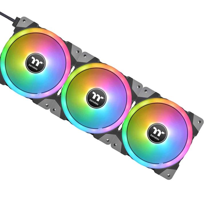 Produktbild Thermaltake TT SWAFAN EX14 RGB PC Cooling Fan TT 3er CL-F144-PL14SW-A (140 mm, 3 x)