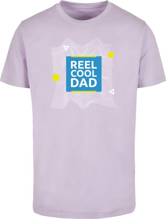 Merchcode Fathers Day - Reel cool dad T-Shirt Round Neck - 115151 (L)