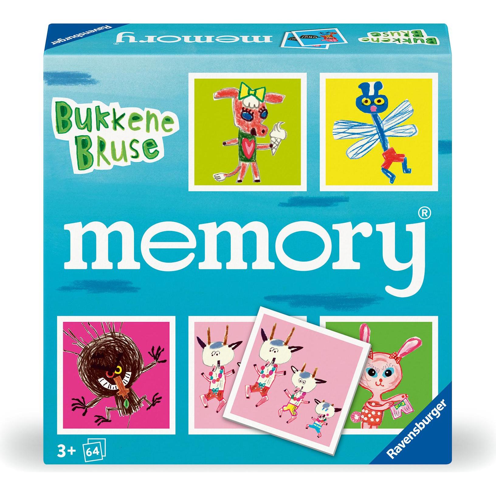 Thumbnail - Ravensburger Bukkene Bruse memory (Nordisk) - 10623018