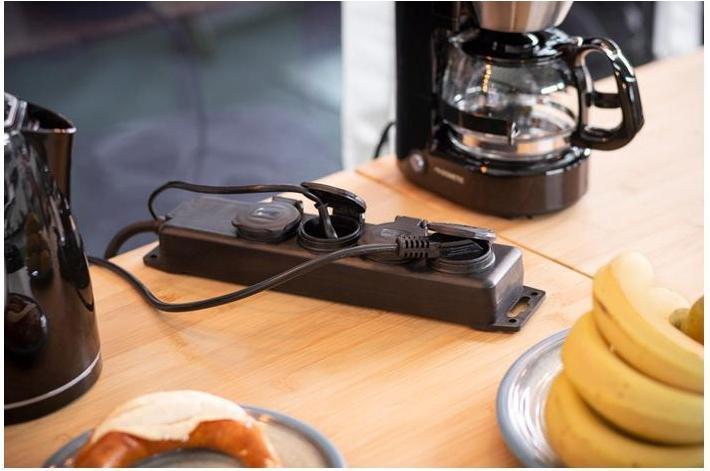 Actual product image Brennenstuhl Socket strip (4x, CEE 7/16, 2 m)