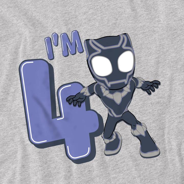 Produktbild Black Sweatshirt 4. Geburtstag (116)