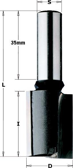 Produktbild CMT 175.120.11 12 mm Nutenfräser-Schaft 10 mm
