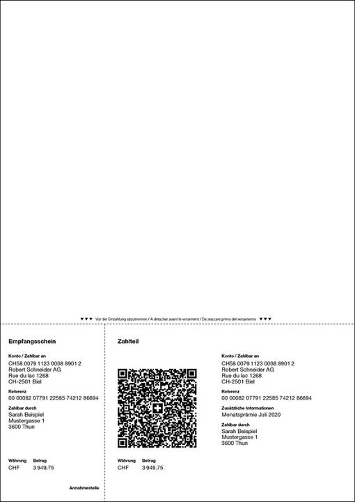 Actual product image NoName Invoice forms with QR Code (500 x)