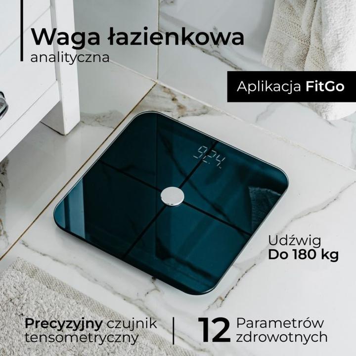 Produktbild Adler Smart Bathroom Scale | AD 8187 | Maximum weight (capacity) 180 kg | Accuracy 100 g | Body Mass Index (180 kg)