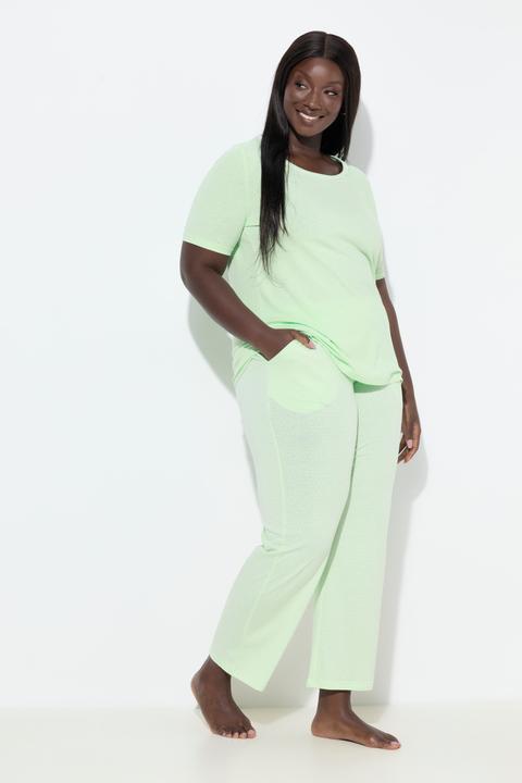 Produktbild Ulla Popken Pyjama, Zweiteiler, Punkte, Halbarm