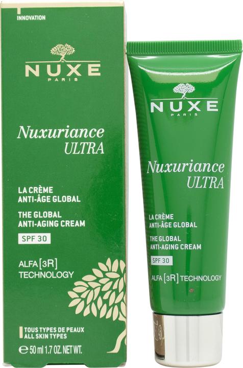 Actual product image Nuxe Nuxuriance Ultra Sun Protection Factor 30 Crème A Âge Globale 50 ml (Suntan cream, SPF 30, 50 ml, 73 g)