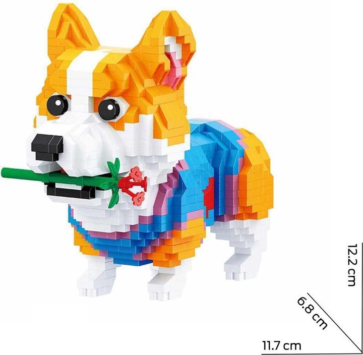 Actual product image Balody 18396 - Corgi (997 pieces)