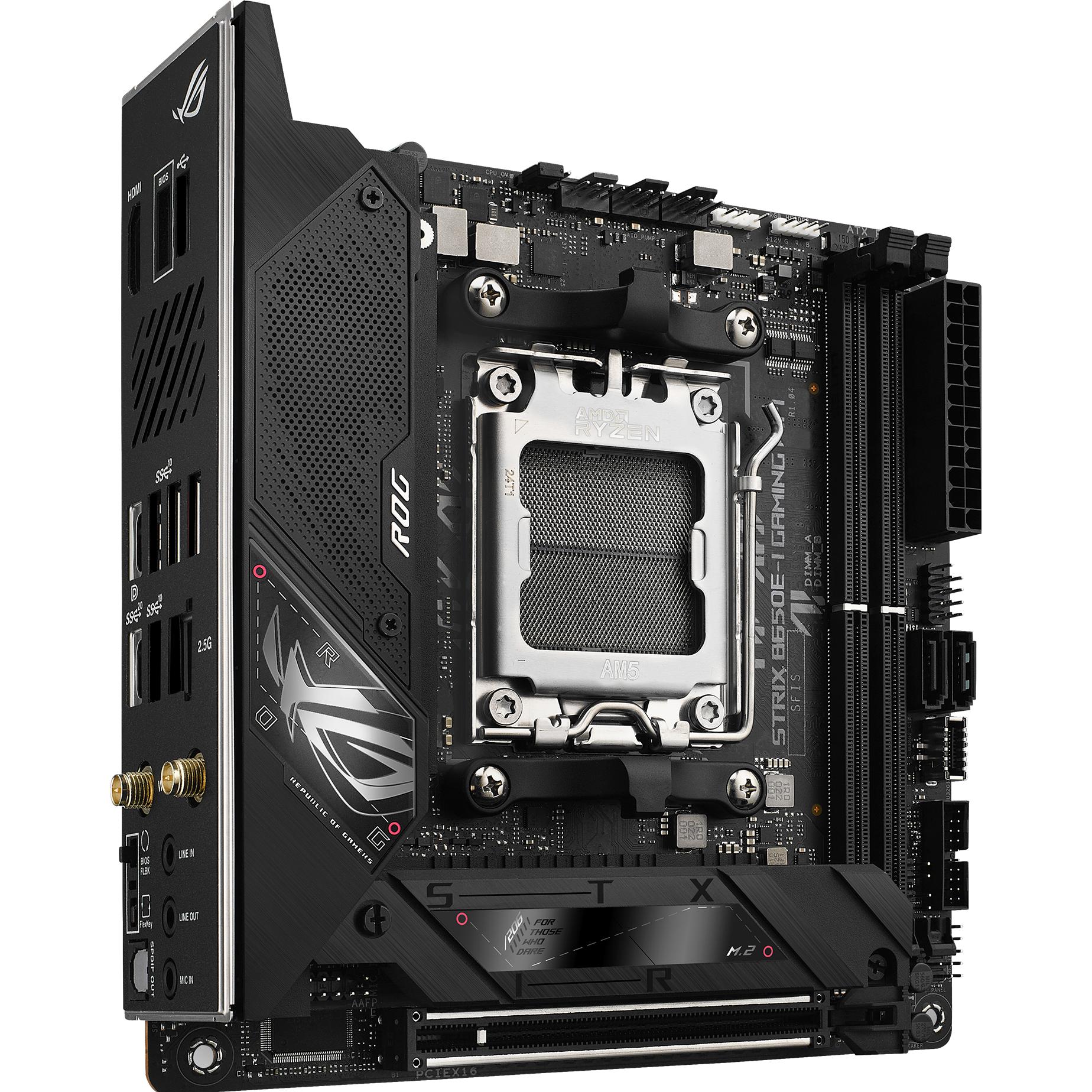 ASUS ROG STRIX B650E-I GAMING WIFI (AM5, AMD B650E, Mini-ITX), Mainboard