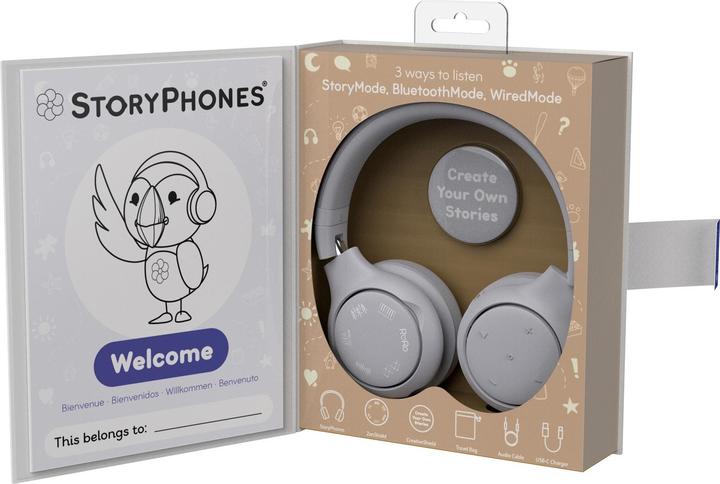Produktbild StoryPhones Wireless Kopfhörer (Deutsch, Englisch, Französisch, Italienisch, Spanisch)