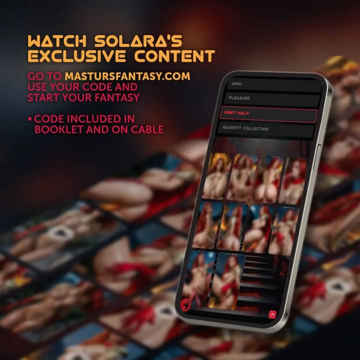 Actual product image Masturs Solara Fire Sorceress