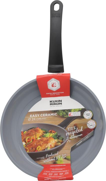 Productafbeelding Kuhn Rikon EASY CERAMIC koekenpan Ø 24 cm (24 cm, Koekenpan, Aluminium)