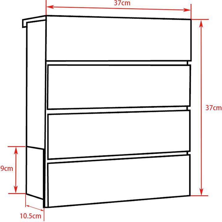 Actual product image HTI-Living Briefkasten Amin Holzoptik mit Zeitungsfach