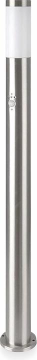 Produktbild V-TAC Poller-Aussenleuchte VT-838, IP44 Edelstahl 110 cm, Nickel-satiniert, PIR (E27, IP44)