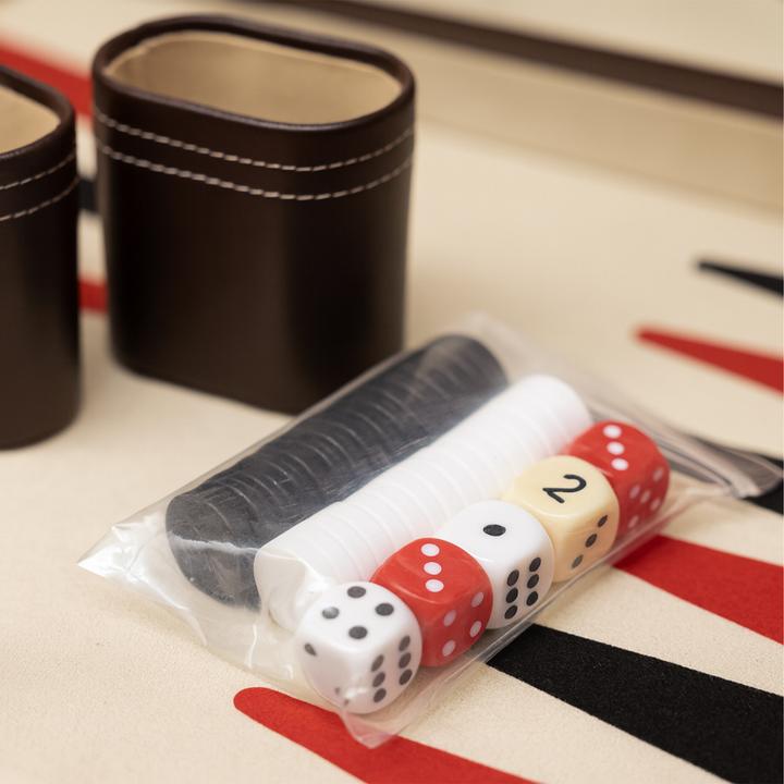 Produktbild Relaxdays Backgammon-Koffer
