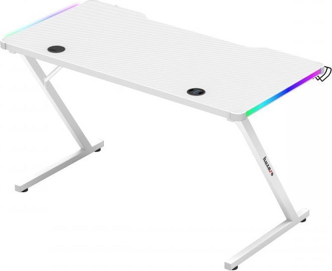 Produktbild Huzaro Biurko gamingowe Hero 2.5 White RGB